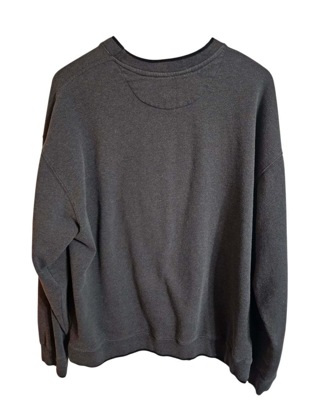 Croft & Barrow Mens XL Gray Fleece Pointer Dog Embroidered Heritage Pullover - Picture 3 of 8